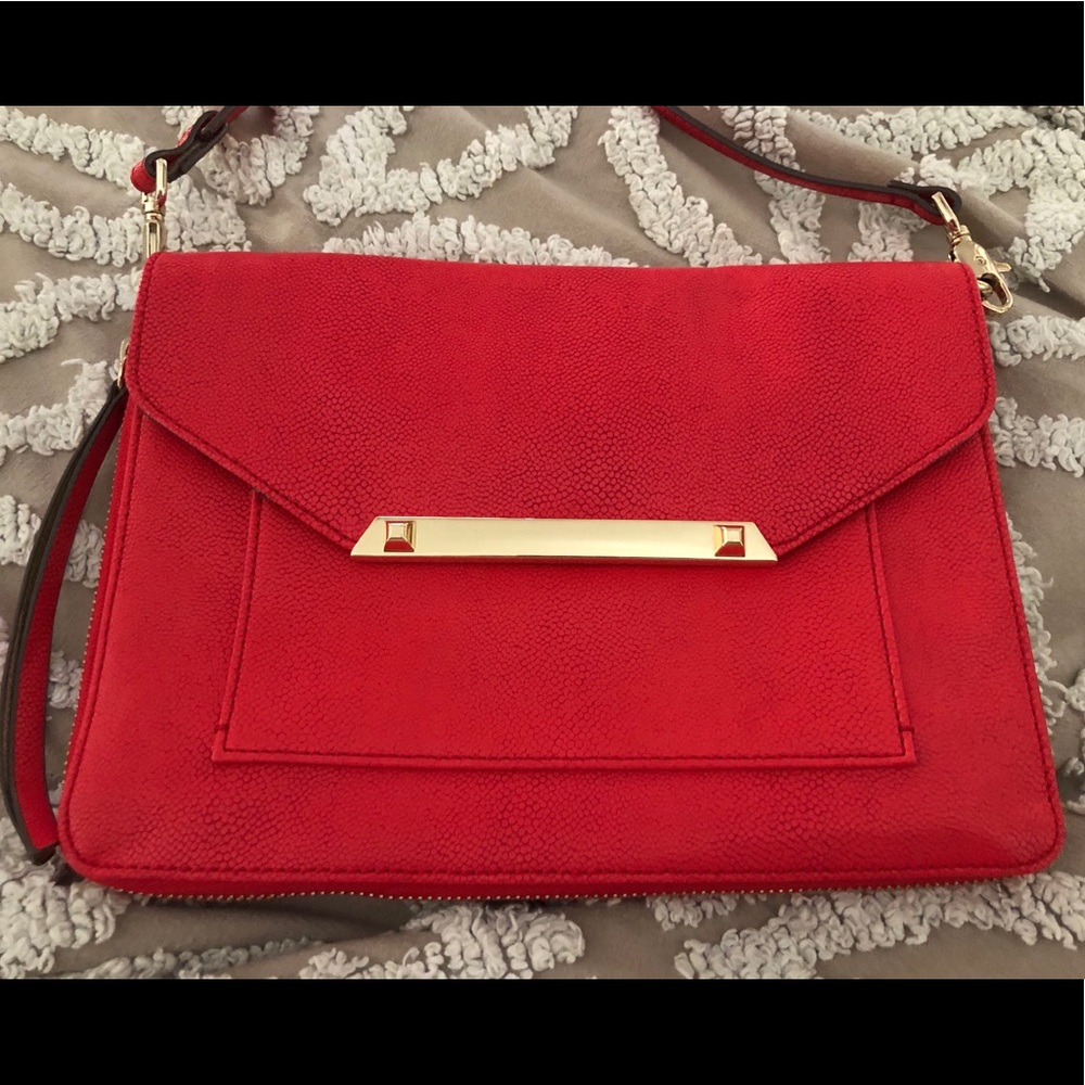 Stella & Dot Tia Crossbody Bag in Red